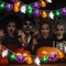Halloween 20FT Battery Operated String Lights – 40 LED 3D Pumpkin, Bat, Ghost & Spider, Waterproof Twinkle Lights for Indoor & Outdoor Party Decor